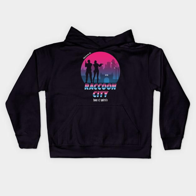 Home of Umbrella Kids Hoodie by ddjvigo